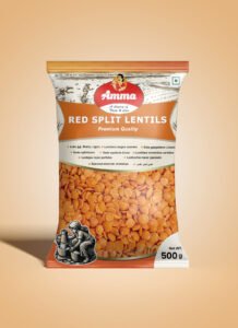 Red split lentils