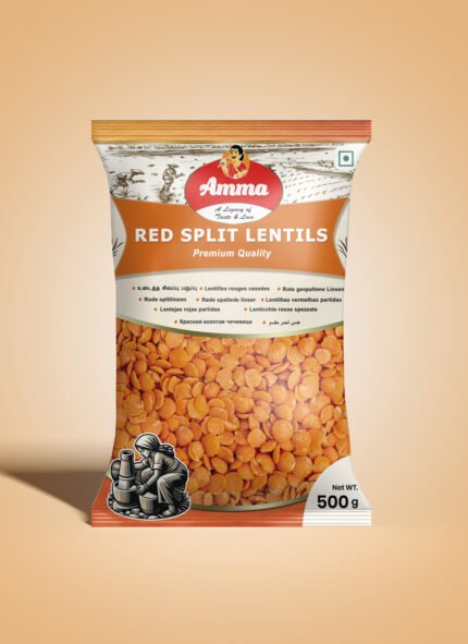 Red split lentils
