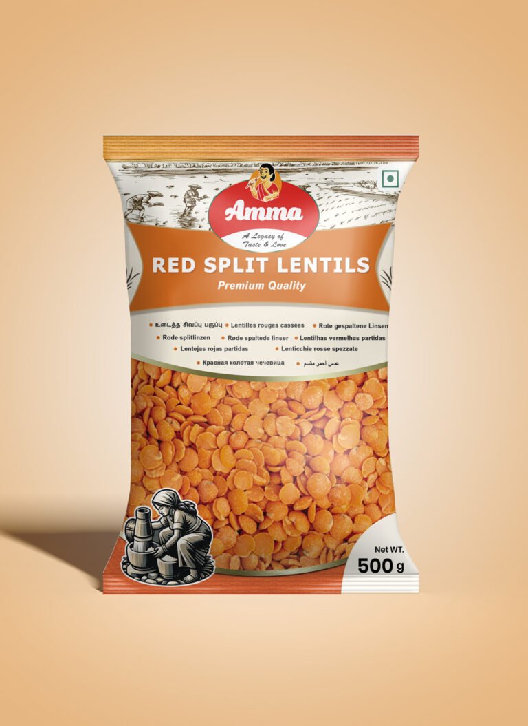 Red split lentils