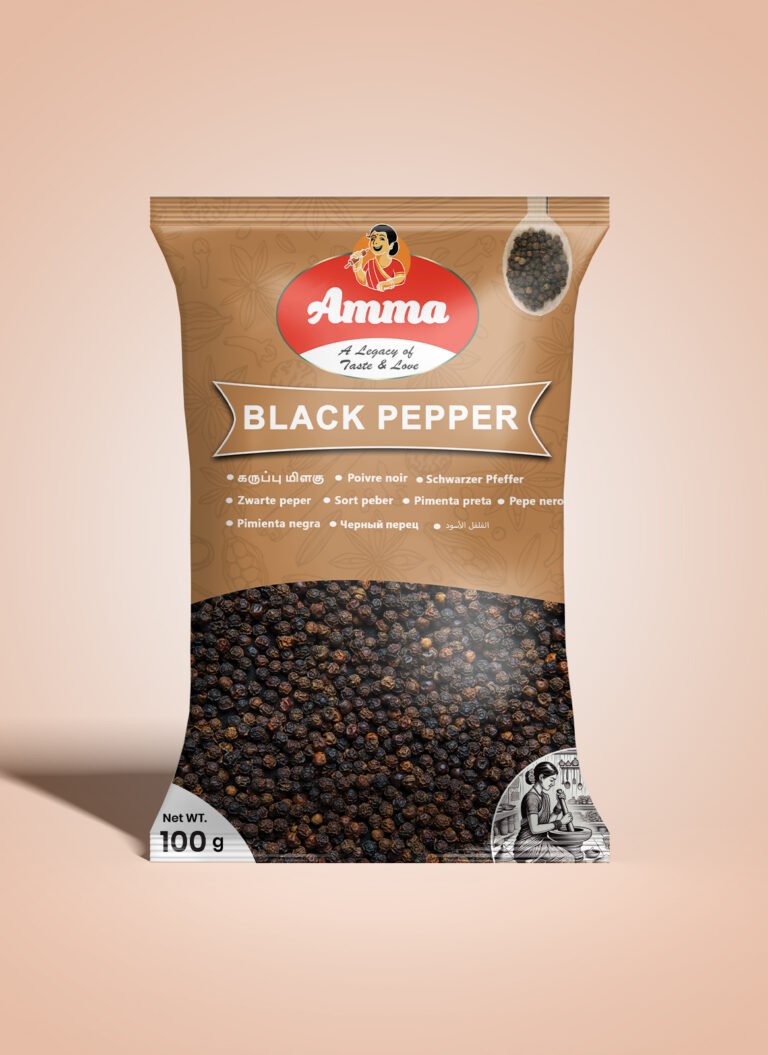 whole black pepper