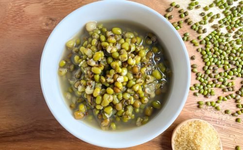 mung beans_dish mung beans_dish